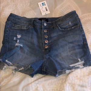 Vanilla sky jean shorts